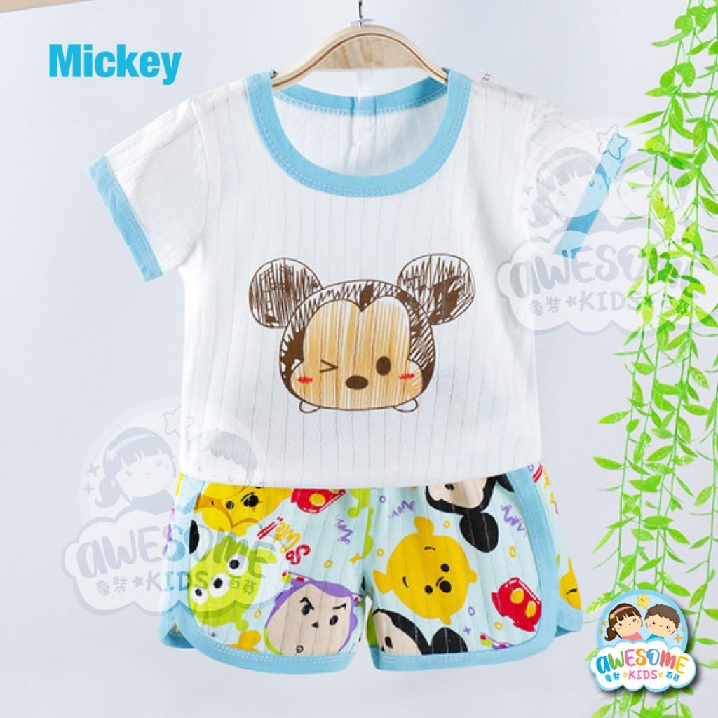 家居服 – 夏季卡通家居服套裝 15 家居服