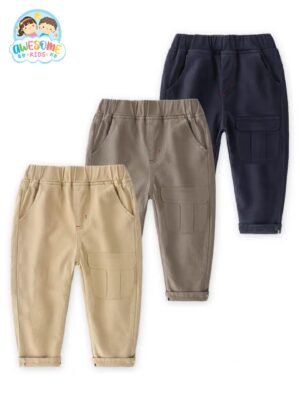 男童長褲(啡色) BPW011