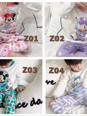 兒童睡衣 - 男女童卡通長袖睡衣 BSW006-7