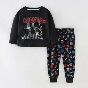 家居服 Iron man長袖睡衣套裝 BSW005