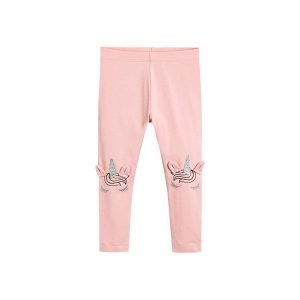 女童長褲 - 女童leggings 粉紅獨角獸薄長褲 GPW006