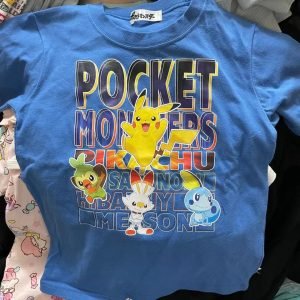 日單男童比卡超短袖tee