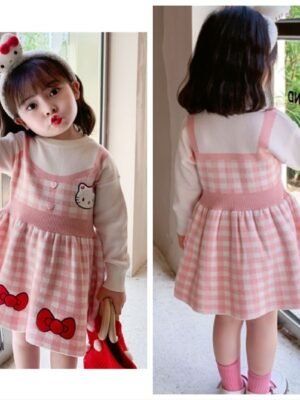 連身裙 - Hello Kitty針織裙