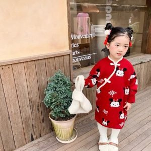 新年 女童連身裙