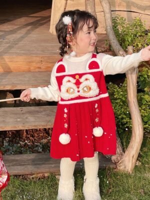 新年 女童連身裙