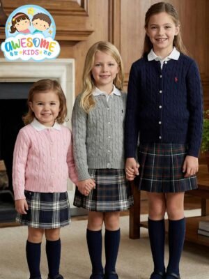 女童外套 - Polo冷衫外套