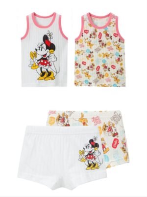 兒童家居服 - 日單米奇/米妮背心+底褲套裝