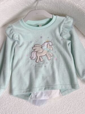 日單獨角獸毛毛上衣 (90/95/100)