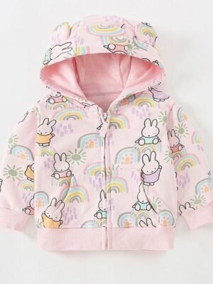 女童外套 - Miffy毛圈外套