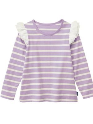 女童Tee - 日單紫間長䄂T