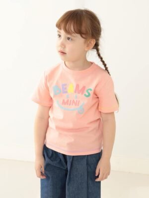 兒童Tee – Beams粉紅短袖Tee