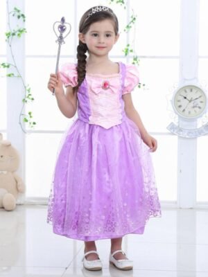 公主裙 – 長髮公主長紗裙