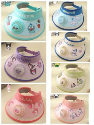 Sanrio系列防曬風扇太陽帽