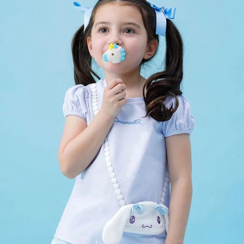 連身裙 - 日單Cinnamoroll玉桂狗系列 11 女童Tee - 日單🇯🇵Sanrio立體公仔短袖T