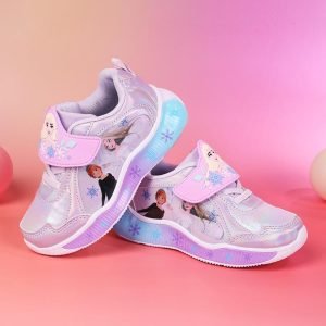 閃燈鞋 - Frozen 紫色閃燈波鞋