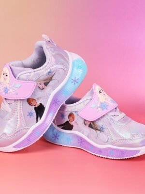 閃燈鞋 - Frozen 紫色閃燈波鞋