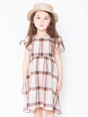 連身裙 – 日單啡色連身裙