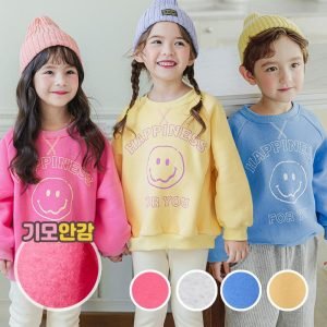 韓單笑臉衛衣 (內絨)