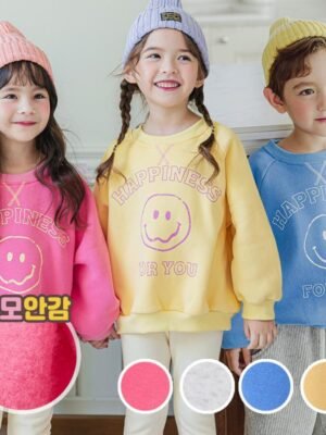 韓單笑臉衛衣 (內絨)