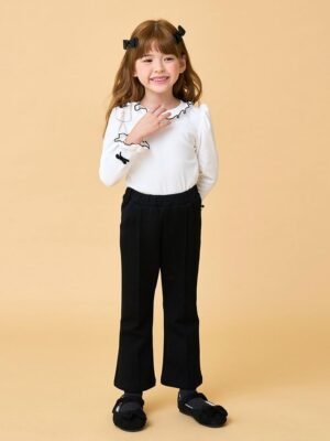 女童長褲-韓單女童長褲(內薄絨)