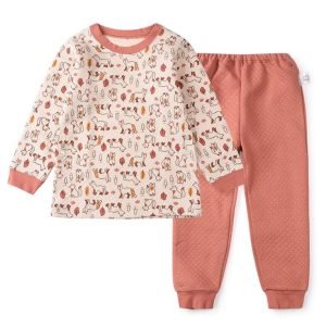 家居服 – 日單狐狸加厚棉質家居服