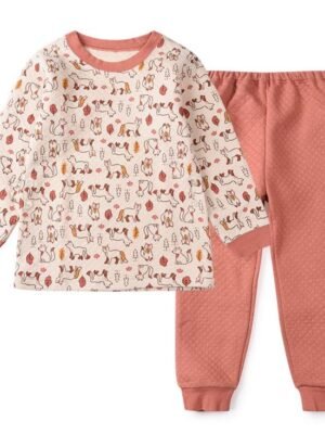 家居服 – 日單狐狸加厚棉質家居服