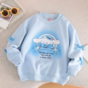 兒童衛衣 – 玉桂狗Cinnamoroll加厚加絨衛衣