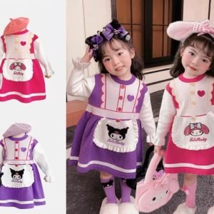 女童裙 – 針織連身裙