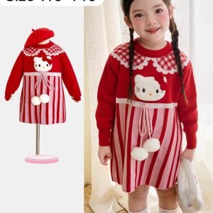 女童Kitty針織冷裙