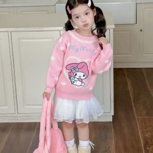 女童上衣 - Melody針織冷衫