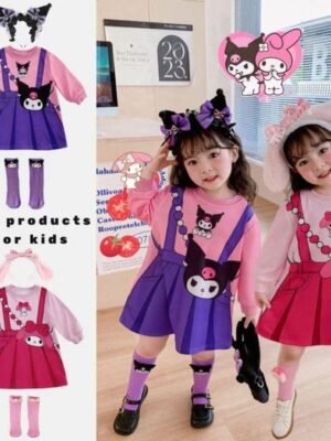女童連身裙-Kuromi 裙