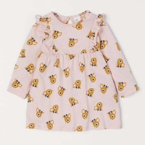 女童連身裙-鹿仔連身裙