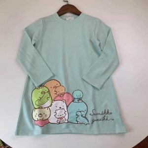 女童連身裙-日單角落生物連身裙