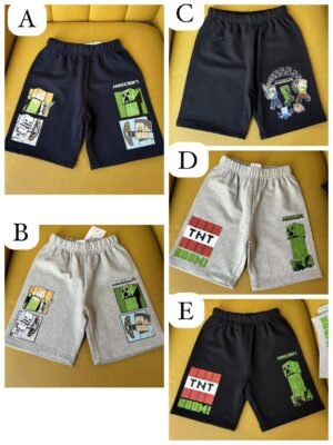 Minecraft 男童短褲