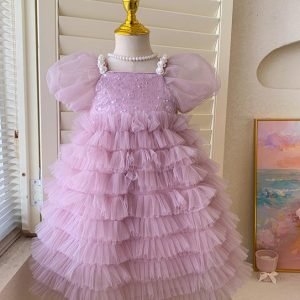 公主裙 - 紫色禮服公主裙