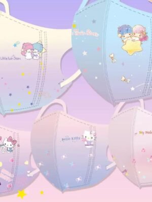 兒童口罩 – Sanrio中童口罩(50個)