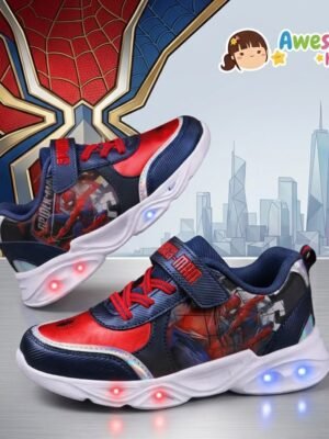 閃燈鞋-Spiderman蜘蛛俠閃燈波鞋 (30)