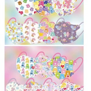 兒童口罩 – Care bear 系列中童口罩 (140個)
