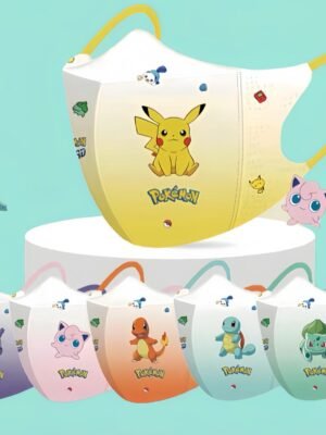 兒童口罩 – Pokemon系列2 中童口罩(60個)