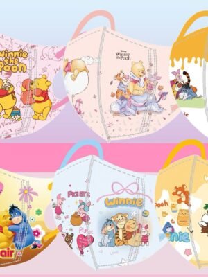 兒童口罩 – Winnie the Pooh中童口罩(60個)