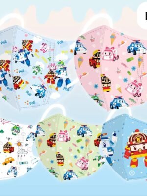 兒童口罩 – Poli中童口罩(50個)