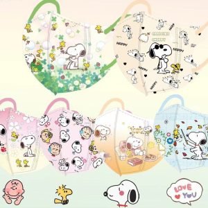 兒童口罩 – Snoopy中童口罩(60個)