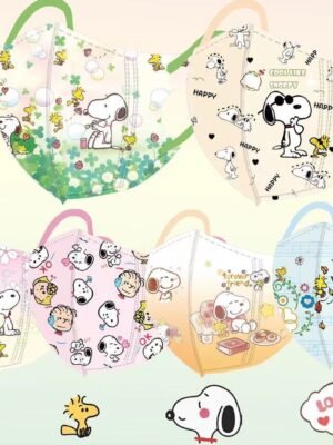 兒童口罩 – Snoopy中童口罩(60個)
