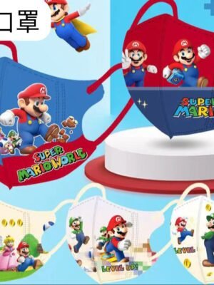 兒童口罩 – Mario中童口罩(50個)