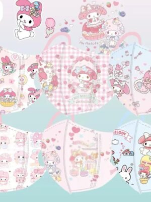 兒童口罩 – MELODY 中童口罩(60個)