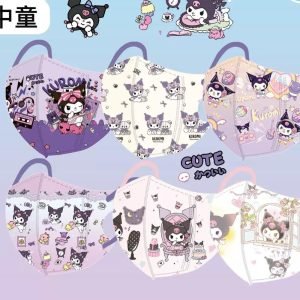 兒童口罩 – Kuromi 中童口罩(60個)