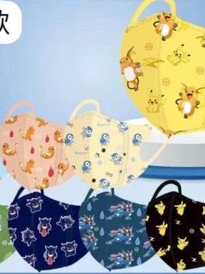 兒童口罩 – Pokemon系列1 中童口罩(80個)