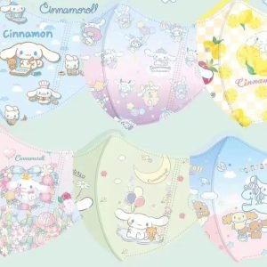兒童口罩 – 玉桂狗Cinnamoroll中童口罩(60個)