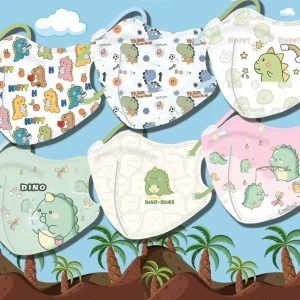 兒童口罩 – Dino中童口罩(60個)