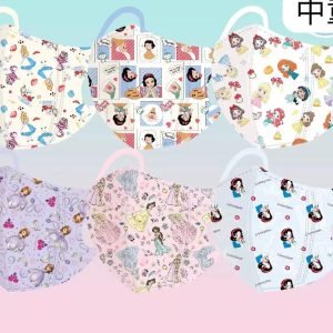 兒童口罩 – 公主中童口罩(60個)